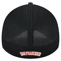 Men's New Era Black San Francisco Giants Subtle Camo 39THIRTY Flex Hat