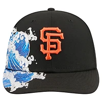 Men's New Era  Black San Francisco Giants Surf 59FIFTY Fitted Hat