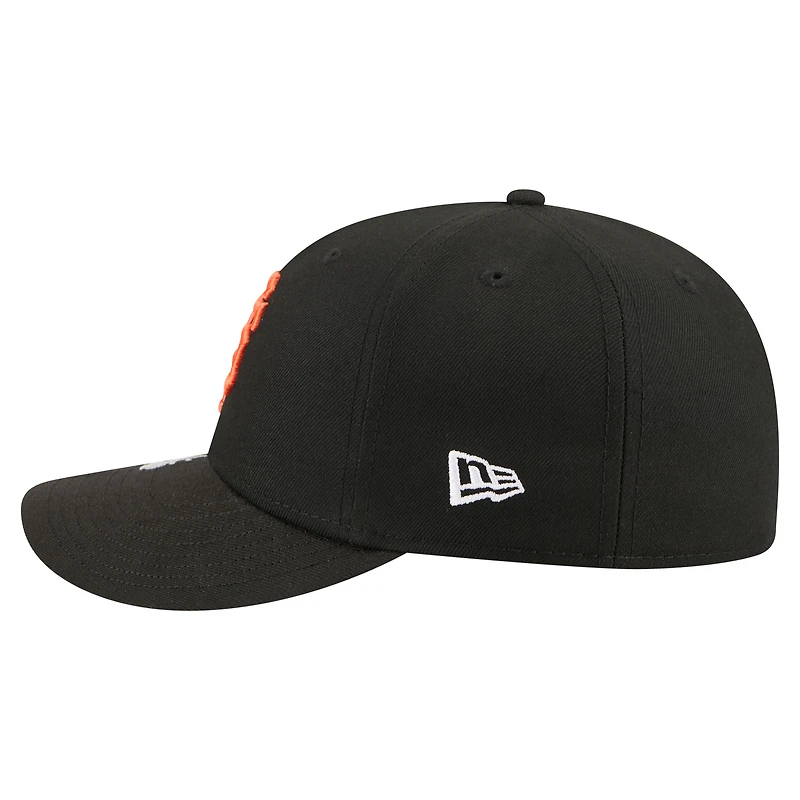 Casquette ajustée New Era Surf 59FIFTY noire pour homme, motif San Francisco Giants