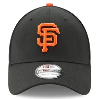 Men's New Era Black San Francisco Giants Team Classic 39THIRTY Flex Hat