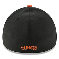 Men's New Era Black San Francisco Giants Team Classic 39THIRTY Flex Hat