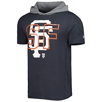 T-shirt à capuche noir San Francisco Giants Team New Era pour homme