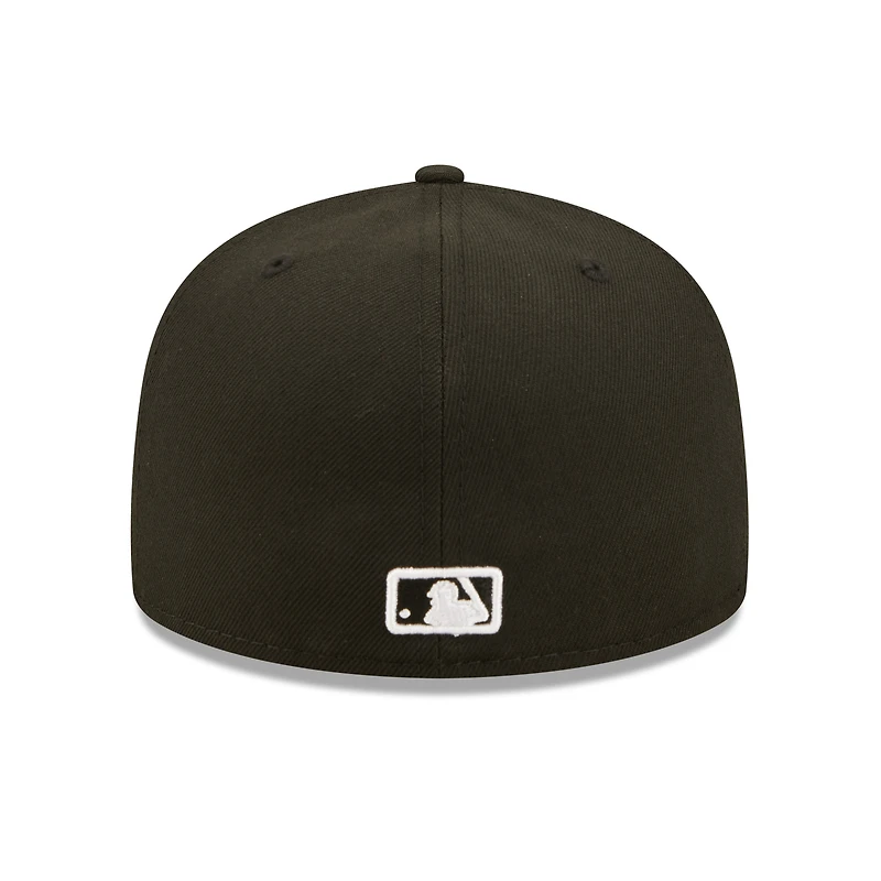 Men's New Era Black San Francisco Giants Team Logo 59FIFTY Fitted Hat