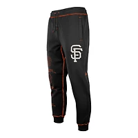 Pantalon de jogging pour homme New Era noir San Francisco Giants Team Split