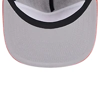 Casquette de golfeur Meshback Throwback Meshback des San Francisco Giants New Era noir/orange pour hommes