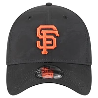 Casquette New Era 39THIRTY Flex noire à motif camouflage ton sur des Giants de San Francisco pour homme