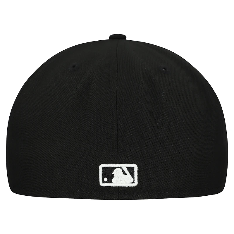 Casquette ajustée New Era noire San Francisco Giants Tri-Hit 59FIFTY pour homme