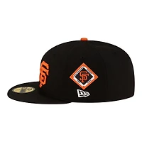 Men's New Era Black San Francisco Giants vs. Monterrey Sultanes 2026 Matchup 59FIFTY Fitted Hat
