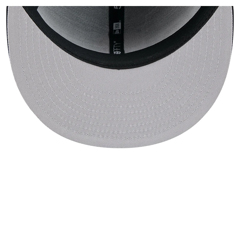 Men's New Era Black San Francisco Giants Yarn Stitch 59FIFTY Fitted Hat