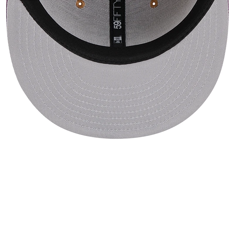 Men's New Era Brown/Purple San Francisco Giants Two-Tone Color Pack 59FIFTY Fitted Hat