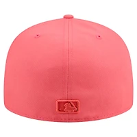 Casquette ajustée A-Frame 59FIFTY pour homme New Era corail des Giants de San Francisco