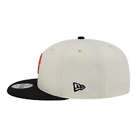 Casquette snapback New Era crème/noire San Francisco Giants pour homme