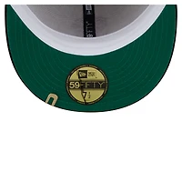 Men's New Era Cream/Black San Francisco Giants Two-Tone Corduroy 59FIFTY Fitted Hat