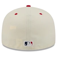 Men's New Era Cream/Red San Francisco Giants USA 250 Fourth of July 59FIFTY Fitted Hat
