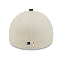 Men's New Era  Cream San Francisco Giants Chrome A-Frame 59FORTY Fitted Hat