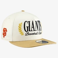 Casquette snapback New Era crème San Francisco Giants Club 9FIFTY pour homme