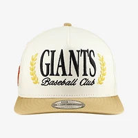 Casquette snapback New Era crème San Francisco Giants Club 9FIFTY pour homme