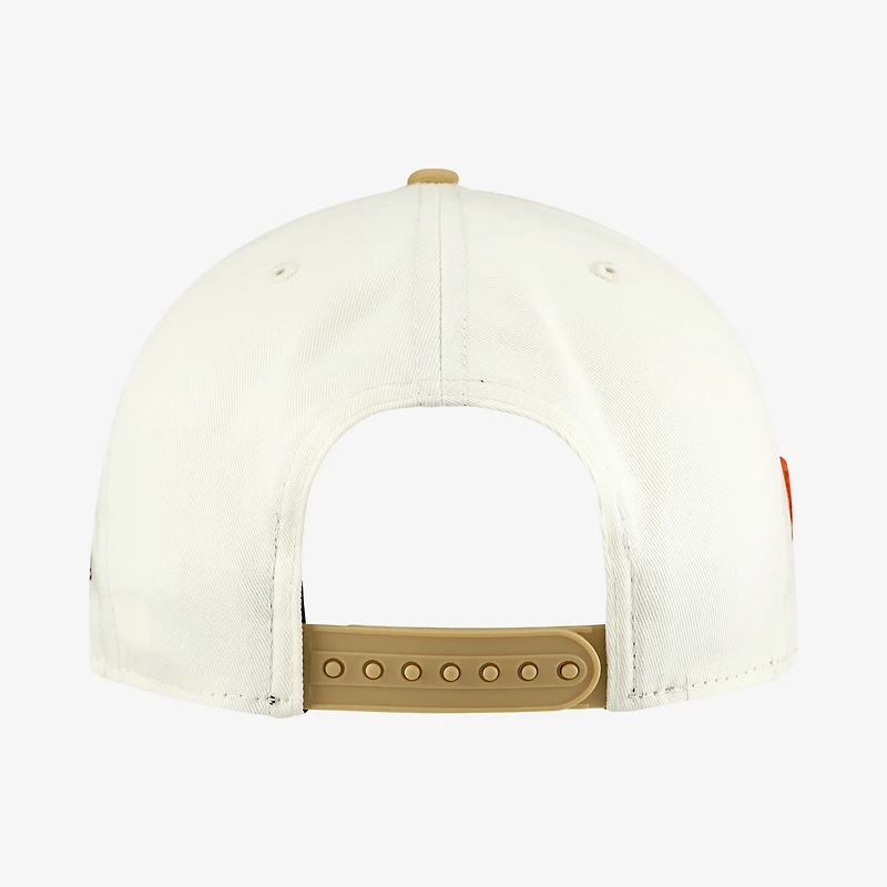 Men's New Era Cream San Francisco Giants Club 9FIFTY A-Frame Snapback Hat
