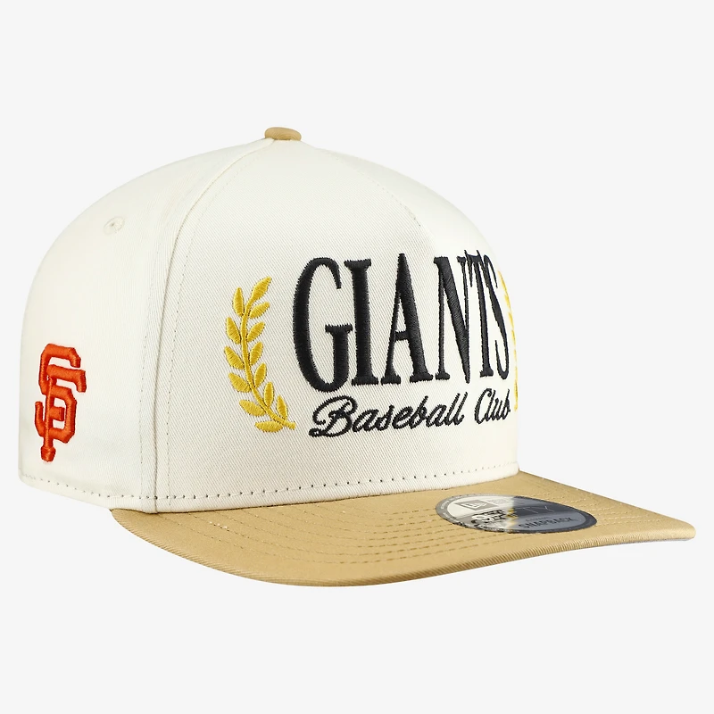 Casquette snapback New Era crème San Francisco Giants Club 9FIFTY pour homme