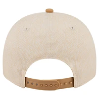 Men's New Era  Cream San Francisco Giants Herringbone 9FIFTY A-Frame Snapback Hat