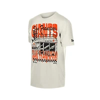 T-shirt New Era crème pour homme, San Francisco Giants, style de vie, gourmand, mode