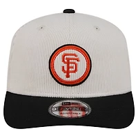 Casquette ajustable New Era 9SEVENTY crème des Giants de San Francisco pour homme
