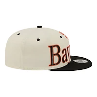 Casquette snapback New Era crème San Francisco Giants surdimensionnée avec slogan 9FIFTY pour homme