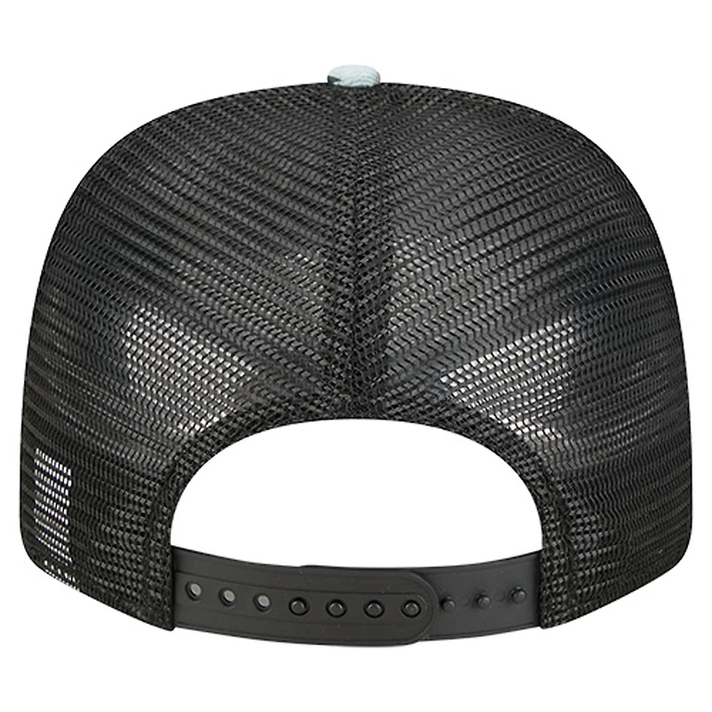 Men's New Era Denim/Black San Francisco Giants Aztec Denim 9SEVENTY Adjustable Hat