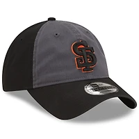 Men's New Era  Gray/Black San Francisco Giants Replica Alternate 9TWENTY Adjustable Hat