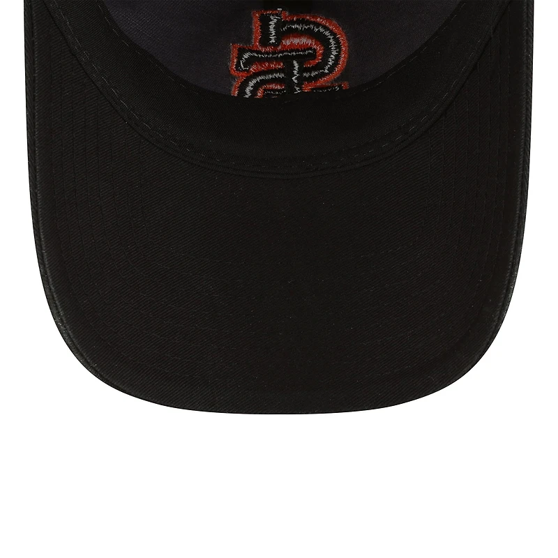 Casquette ajustable New Era grise et noire pour homme, réplique alternative des Giants de San Francisco, modèle 9TWENTY