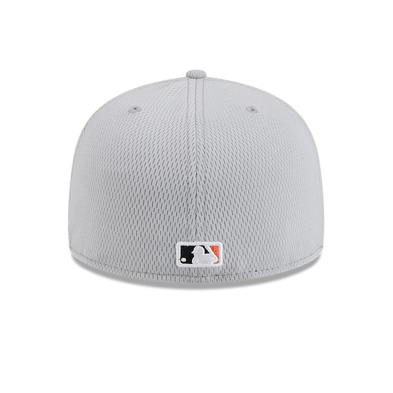 Men's New Era Gray San Francisco Giants 2025 MLB Clubhouse 59FIFTY Fitted Hat