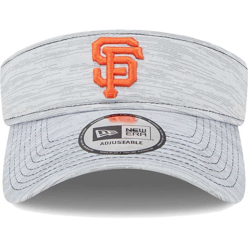 Visière ajustable pour homme des Giants de San Francisco New Era grise