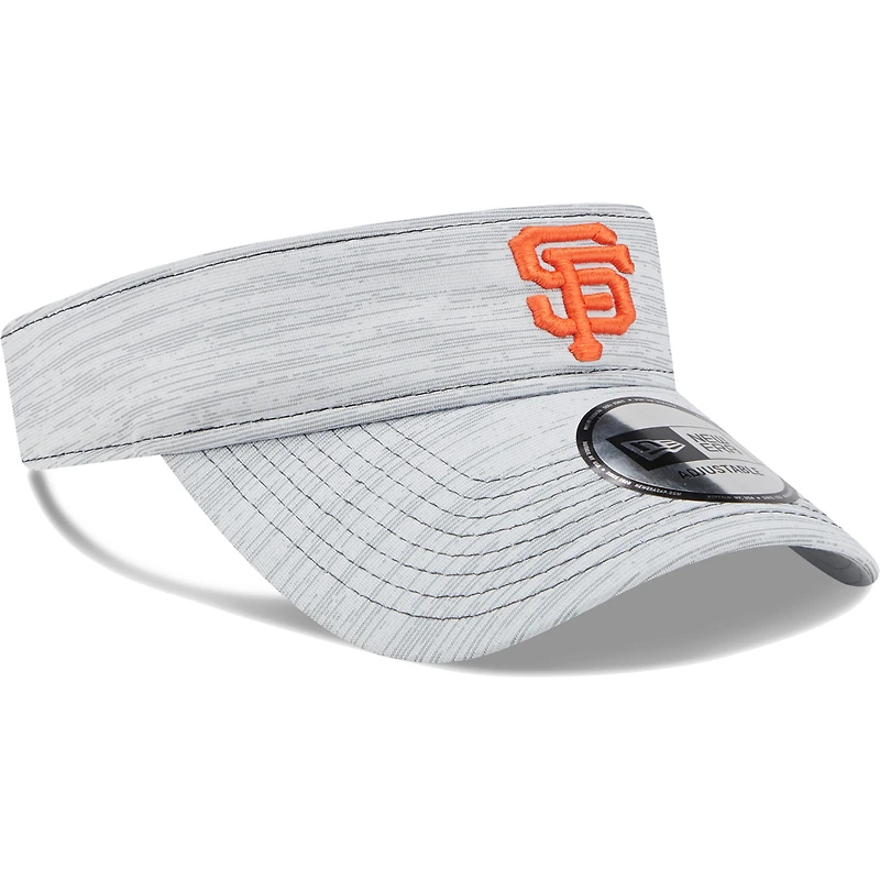 Visière ajustable pour homme des Giants de San Francisco New Era grise