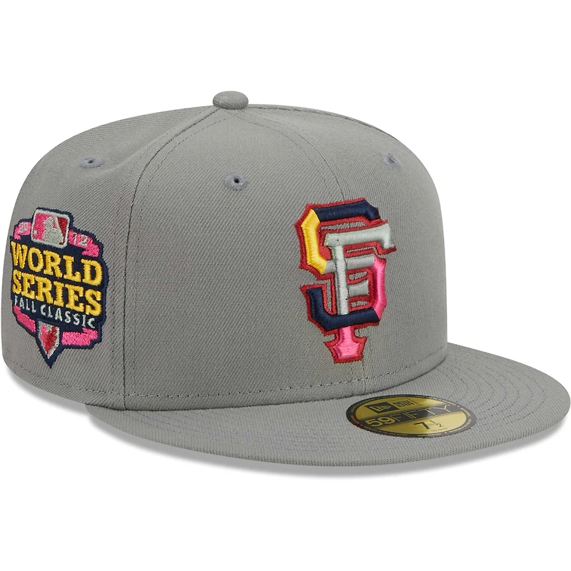 Casquette ajustée 59FIFTY gris San Francisco Giants Color Pack pour homme New Era