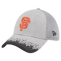 Casquette New Era 39THIRTY Flex grise à visière des Giants de San Francisco pour homme