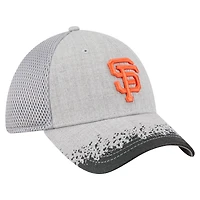 Casquette New Era 39THIRTY Flex grise à visière des Giants de San Francisco pour homme