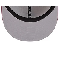 Casquette ajustée 59FIFTY du 4 juillet New Era pour hommes, kaki/rouge, San Francisco Giants 2024