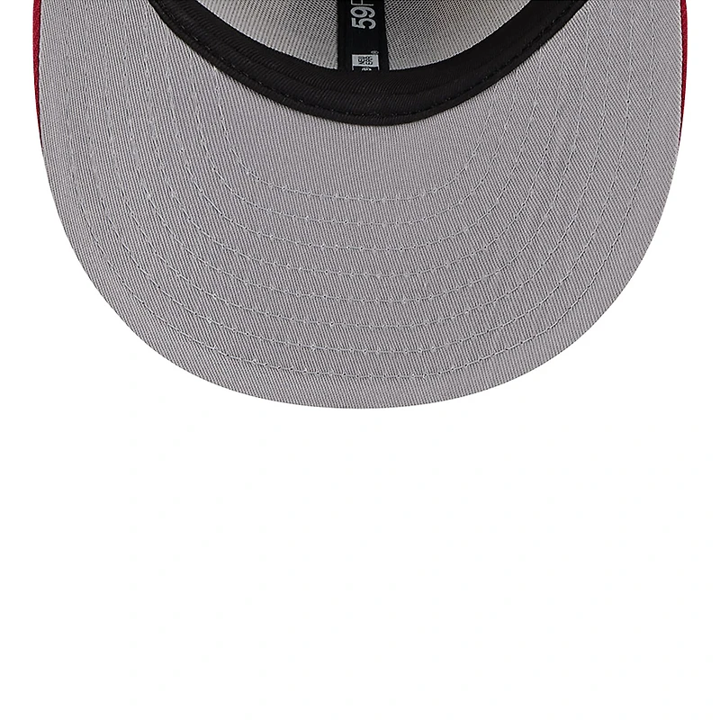 Men's New Era  Khaki/Red San Francisco Giants 2024 Fourth of July Low Profile 59FIFTY Fitted Hat