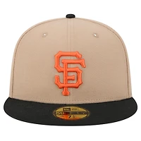 Casquette ajustée 59FIFTY kaki San Francisco Giants de New Era pour homme