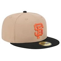 Casquette ajustée 59FIFTY kaki San Francisco Giants de New Era pour homme