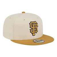 Men's New Era Turquoise/Charcoal San Francisco Giants Two-Tone Color Pack 9FIFTY Snapback Hat