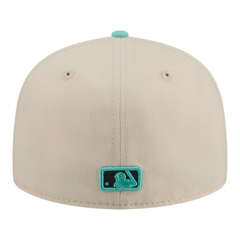 Men's New Era Turquoise/Charcoal San Francisco Giants Two-Tone Color Pack 59FIFTY Fitted Hat
