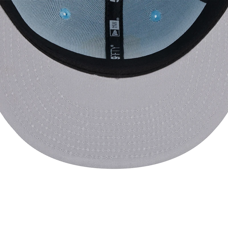 Men's New Era Light Blue/Neon Green San Francisco Giants Spring Color Two-Tone 59FIFTY Fitted Hat