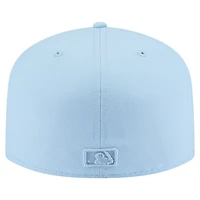 Casquette ajustée New Era 59FIFTY bleu clair pour homme, coloris A-Frame, des Giants de San Francisco