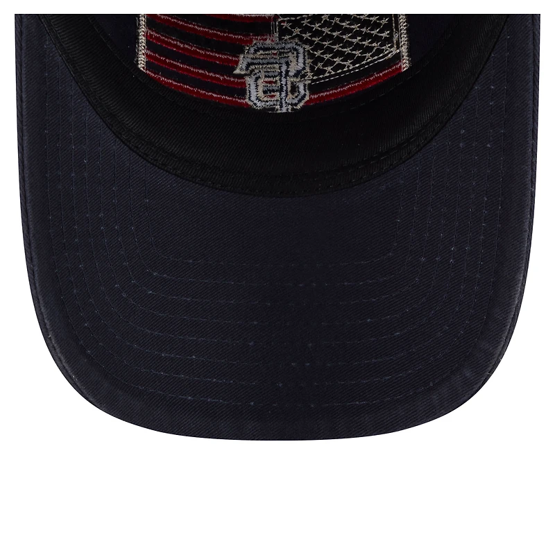 Men's New Era Navy San Francisco Giants Americana Flag 9TWENTY Adjustable Hat