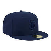 Men's New Era  Navy San Francisco Giants Color Pack 59FIFTY Fitted Hat