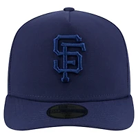 Men's New Era Navy San Francisco Giants Color Pack A-Frame 59FIFTY Fitted Hat