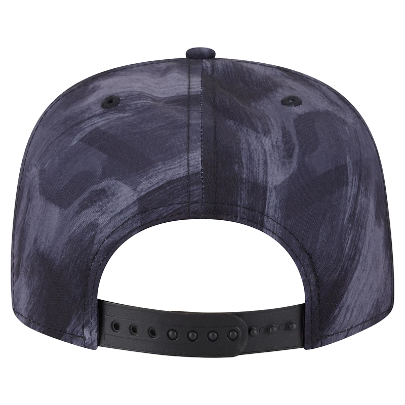 Men's New Era Navy San Francisco Giants Printed Golfer Snapback Hat