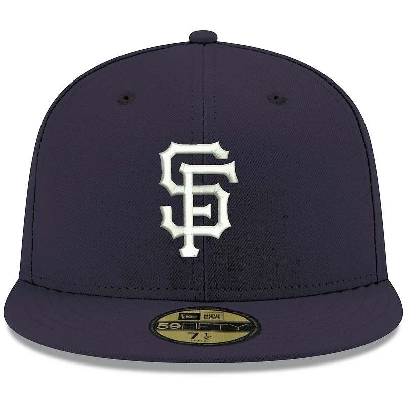 Casquette ajustée 59FIFTY bleu marine avec logo San Francisco Giants pour homme New Era