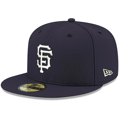Casquette ajustée 59FIFTY bleu marine avec logo San Francisco Giants pour homme New Era
